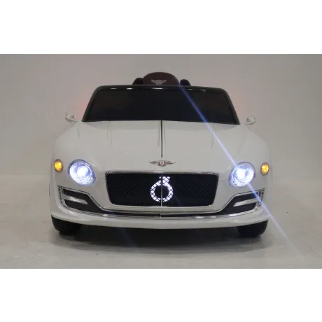 Электромобиль RiverToys BENTLEY-EXP12 JE1166 белый - Фото 15