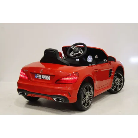 Электромобиль RiverToys MERCEDES-BENZ SL500 (красный) - Фото 8