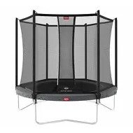 Батут c защитной сеткой BERG Favorit Regular 330 Grey + защитная сетка Safety Net Comfort
