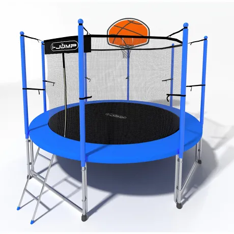 Батут i-Jump Basket 6ft blue - Фото 4
