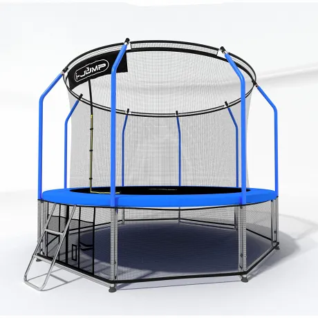 Батут I-JUMP ELEGANT 14FT Blue - Фото 3