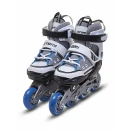 Раздвижные роликовые коньки-кеды для детей серые, Abec7, Размер, 35-38, AJIS-1601 ATEMI