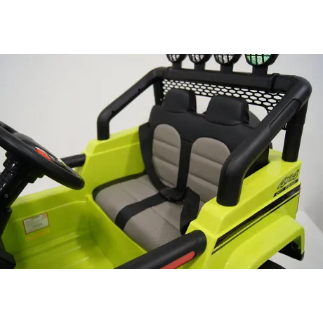 Электромобиль RiverToys JEEP T008TT (зеленый) - Фото 13