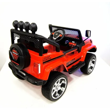 Электромобиль RiverToys JEEP T008TT (красный) - Фото 19