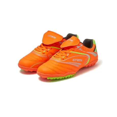Бутсы футбольные Atemi, оранжевые, синтетическая кожа, р.38, SD300 TURF