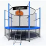 Батут i-Jump Basket 10ft blue - Фото 3