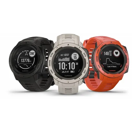 Прочные GPS-часы Garmin INSTINCT Flame Red - Фото 10