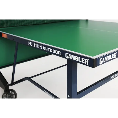 Всепогодный теннисный стол Gambler EDITION Outdoor зеленый - Фото 5