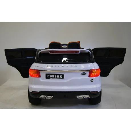 Электромобиль RiverToys Range Rover Sport E999KX белый - Фото 5