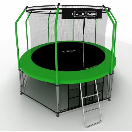 Батут I-JUMP Elegant 8FT Green - Фото 2