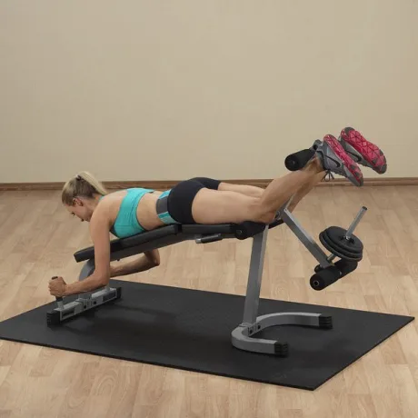Тренажер разгибание ног сидя - сгибание ног лежа Body Solid PLCE165X на свободном весе - Фото 2