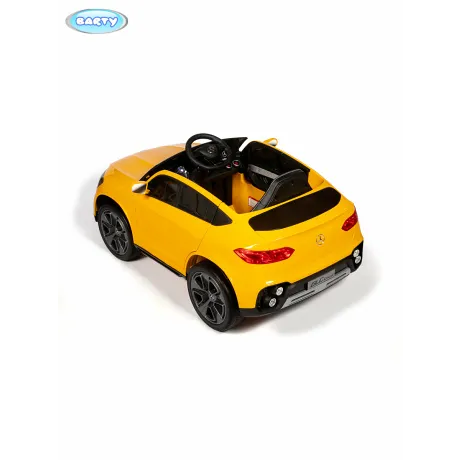 Детский электромобиль Barty Mercedes-Benz Concept GLC Coupe, BBH-0008 желтый - Фото 7