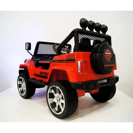 Электромобиль RiverToys JEEP T008TT (красный) - Фото 14