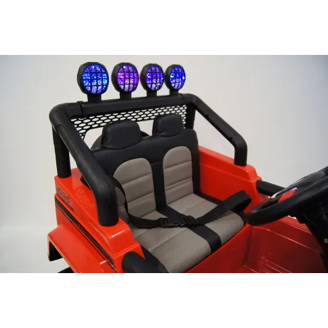 Электромобиль RiverToys JEEP T008TT (красный) - Фото 28