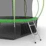 Батут с внутренней сеткой и лестницей EVO JUMP Internal 12ft (Green) + нижняя сеть - Фото 3