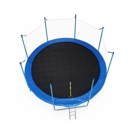 Батут DFC 14FT blue с внутренней защитной сеткой - Фото 7