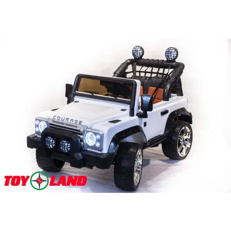 Электромобиль ToyLand LAND ROVER DK-F006 белый