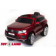 Детский электромобиль ToyLand Volkswagen Touareg красный (краска)