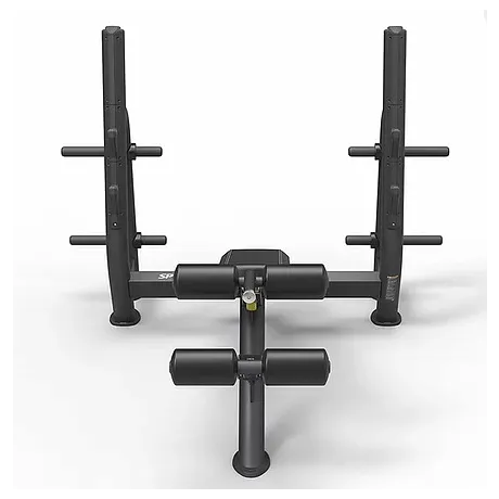 Олимпийская скамья с отрицательным углом наклона Spirit Olympic Decline Bench - Фото 2