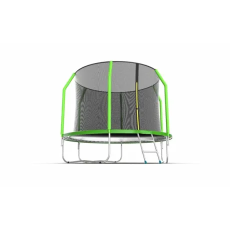Батут с внутренней сеткой и лестницей EVO JUMP Cosmo 10ft (Green) - Фото 3