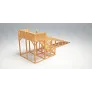 Зимняя деревянная горка Савушка "Зима wood-6" - Фото 4