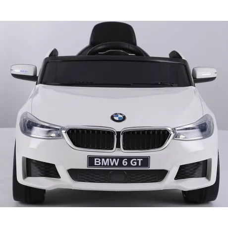 Электромобиль RiverToys BMW 6 GT JJ2164 (белый) - Фото 7