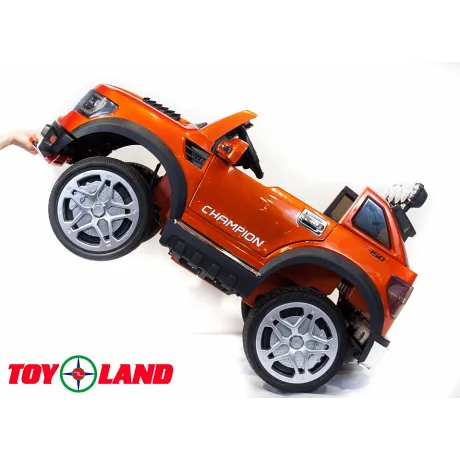 Электромобиль ToyLand BBH 1388 оранжевый - Фото 9