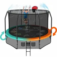 Большой батут Clear Fit FamilyHop 12Ft
