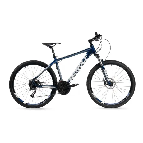 Велосипед горный DEWOLF TRX 30 (2021) хардтейл 27,5 (рама 18) синий