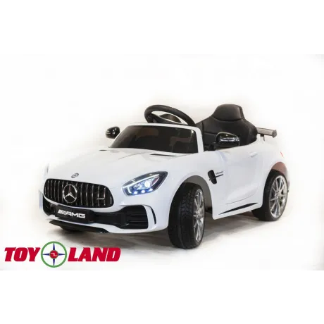 Электромобиль ToyLand Mercedes-Benz GTR белый