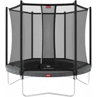 Батут c защитной сеткой BERG Favorit Regular 200 Grey + защитная сетка Safety Net Comfort