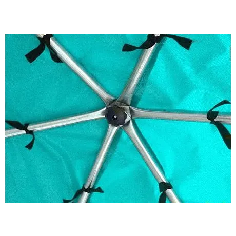 Батут Optifit Like Green 12ft с зеленой крышей - Фото 3