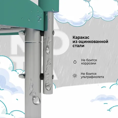 Батут Yamota SMART 305см (10ft) - Фото 3