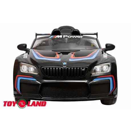 Электромобиль BMW М6 GT 3 черный - Фото 3