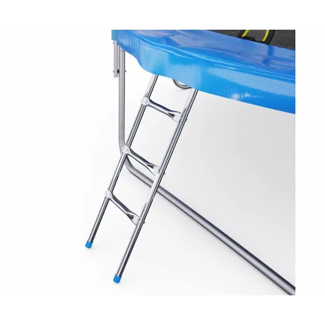 Батут DFC 14FT blue с внутренней защитной сеткой - Фото 5