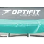 Батут Optifit Like Green 16ft с зелено-желтой крышей - Фото 2