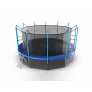 Батут с внутренней сеткой и лестницей EVO JUMP Internal 16ft (Blue) + нижняя сеть - Фото 6