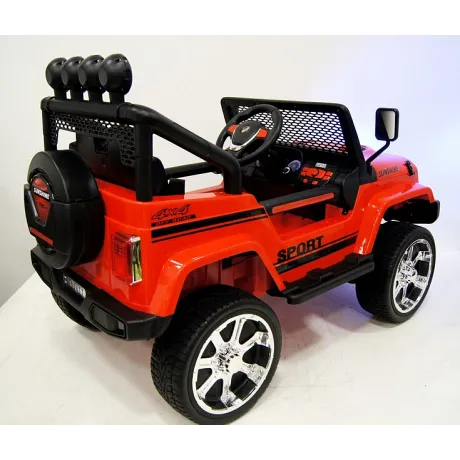 Электромобиль RiverToys JEEP T008TT (красный) - Фото 20