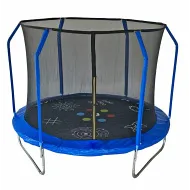 Батут 6FT 1,83м SportElite GAME фиберглас с принтом, защитной сеткой внутрь FR-50-6FT