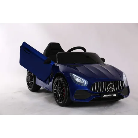 Электромобиль RiverToys MERCEDES-BENZ AMG GT O008OO (синий глянцевый) - Фото 4