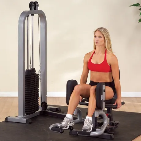 Блочный тренажер приведение-отведение ног сидя Body Solid GIOT-STK - Фото 3