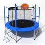 Батут i-Jump Basket 10ft blue - Фото 10