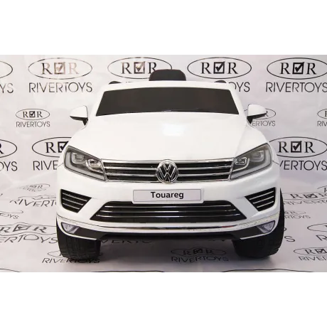 Электромобиль RiverToys VOLKSWAGEN TOUAREG White - Фото 21