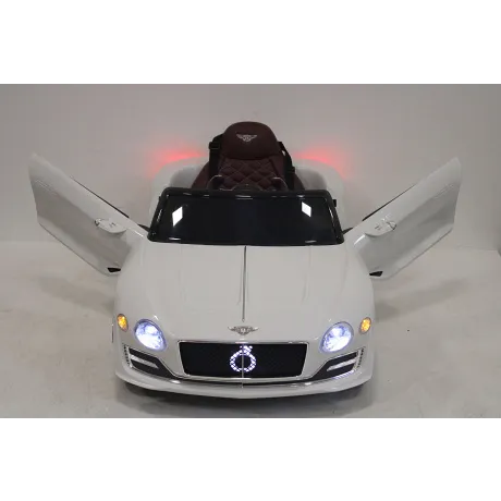 Электромобиль RiverToys BENTLEY-EXP12 JE1166 белый - Фото 14