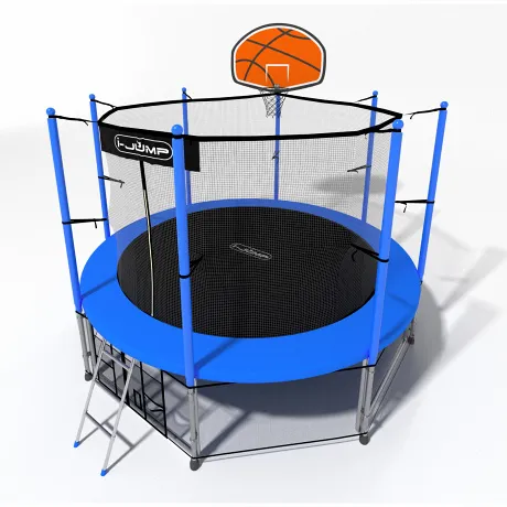 Батут i-Jump Basket 14ft blue - Фото 6