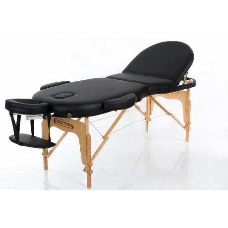 Складной массажный стол RESTPRO VIP OVAL 3 Black