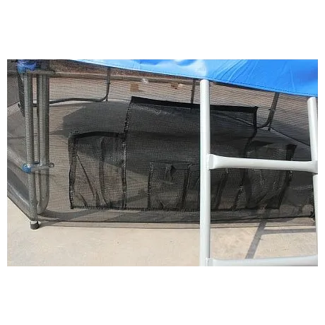 Батут Optifit Like Blue 14ft с сине-желтой крышей - Фото 4