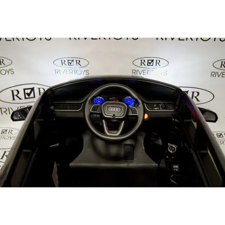 Электромобиль RiverToys AUDI Q7 QUATTRO Black - Фото 5