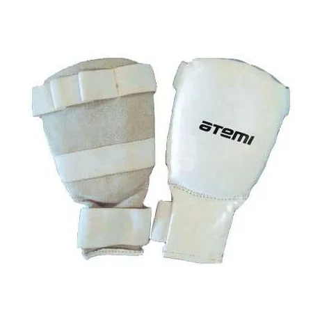 Перчатки для карате, кожа, цвет белый, размер XL, PKP-453