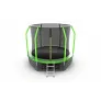 Батут с внутренней сеткой и лестницей EVO JUMP Cosmo 10ft (Green) + нижняя сеть - Фото 2